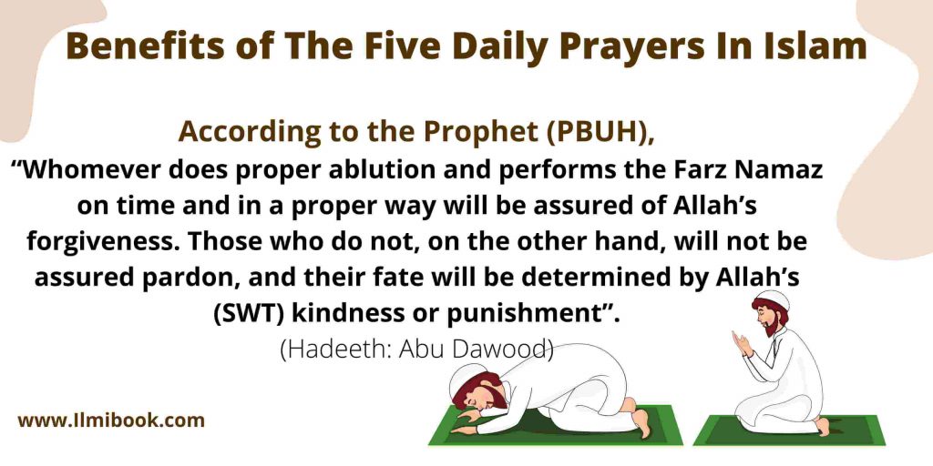 Benefits of The Five Daily Prayers In Islam