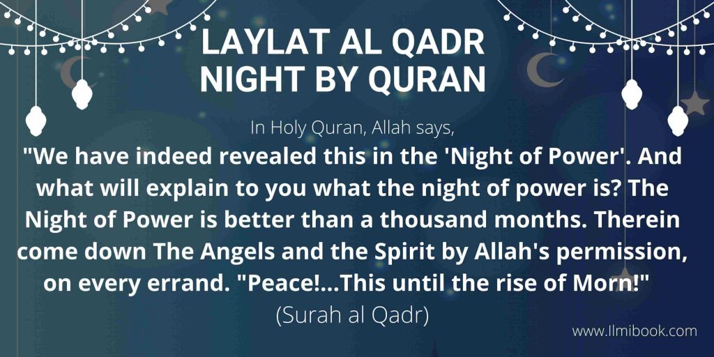 Laylat al-Qadr night of power by quran