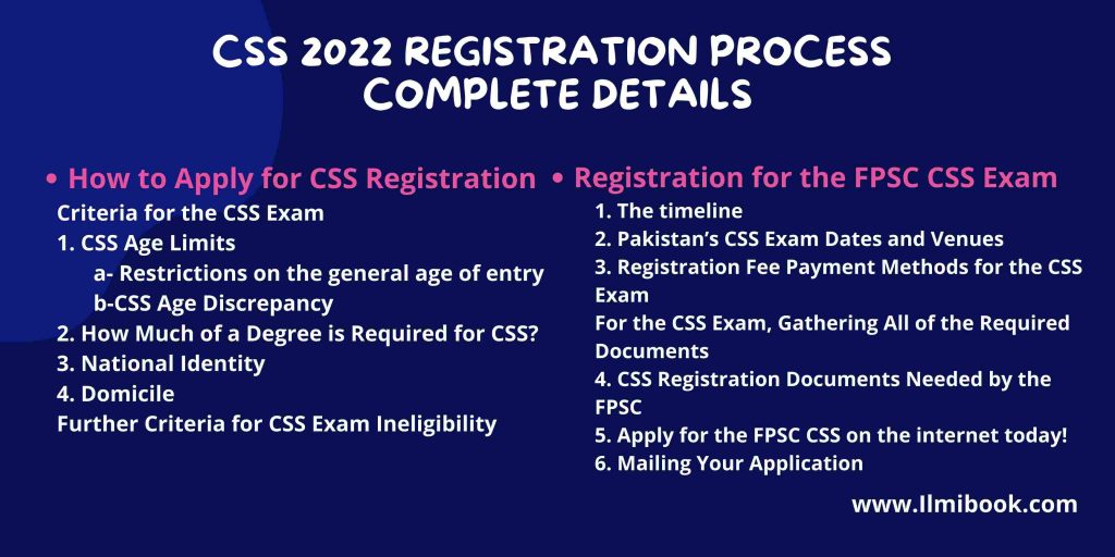 CSS 2022 Registration Process