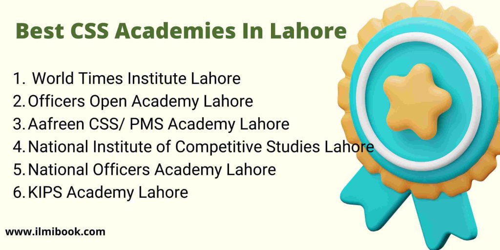 Best CSS Academies In Lahore Pakistan
