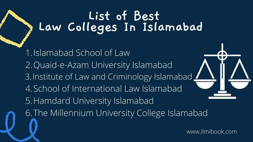 law Colleges in Islamabad