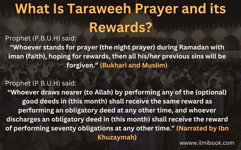 How to Pray Taraweeh Prayer? Complete Guide Ilmibook