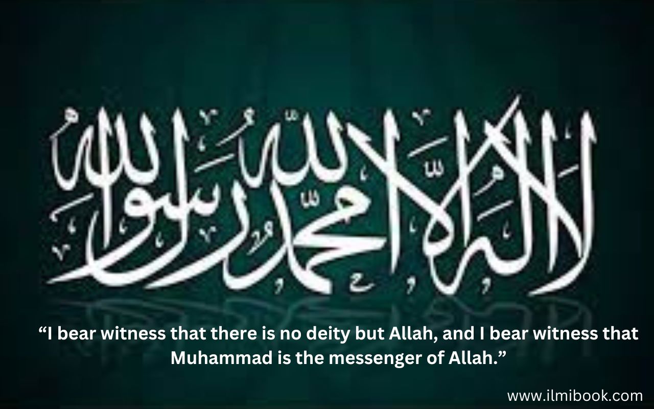 La ilaha illallah Muhammadar Rasulullah in Arabic & Benefits